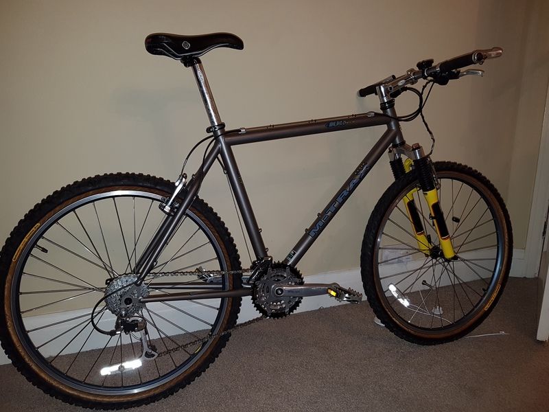 raleigh m trax titanium